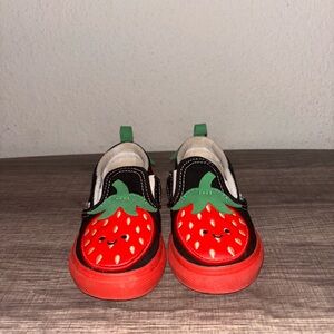 Vans Strawberry Slip-On Shoes | Toddler Size 7